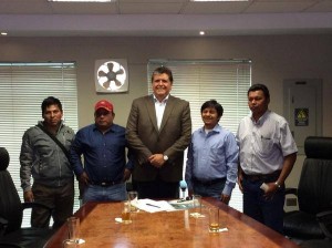 Difusión: Alan García con representantes de Aidesep.