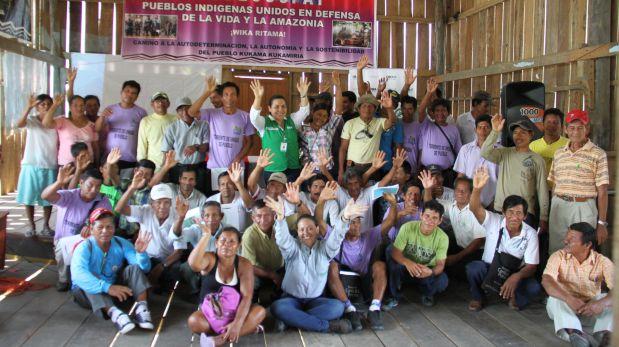 Más de 100 personas de la cuenca de Marañón, en Loreto, participaron de la capacitación sobre fiscalización ambiental del OEFA. (Foto: Difusión)