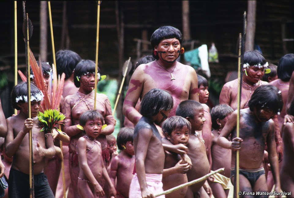 Los yanomamis llevan décadas combatiendo la destrucción de la Amazonia. © Fiona Watson/Survival