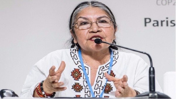 Lideresa indígena propuesta por Perú ante la ONU | Fuente: Chirapaq | Fotógrafo: archivo