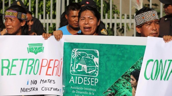 Protestas en Petroperú | Fuente: EFE