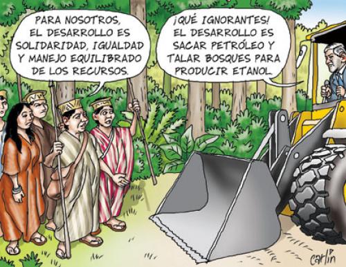 (Caricatura: Carlín, Diario La República)