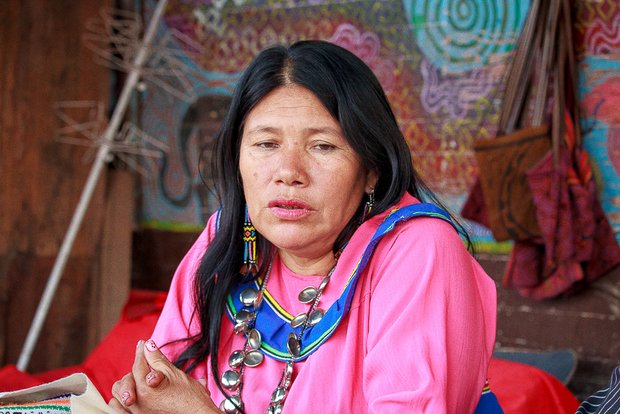 Olinda es heredera del saber de sus ancestros. Foto: Ángel Chavez.