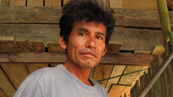 Edwin Chota se convirtió en un activista mediambiental al presentar repetidas denuncias ante las autoridades forestales de Pucallpa en contra de los madereros que actúan ilegalmente en la zona. | Fuente: Getty