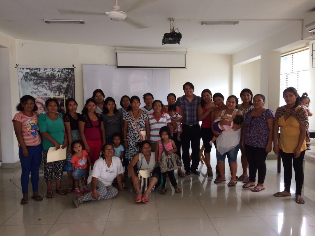 Curso-taller fue organizado por el CAAAP. Participaron mujeres de varios distritos de Junín. Foto: Gabriela Mayta.