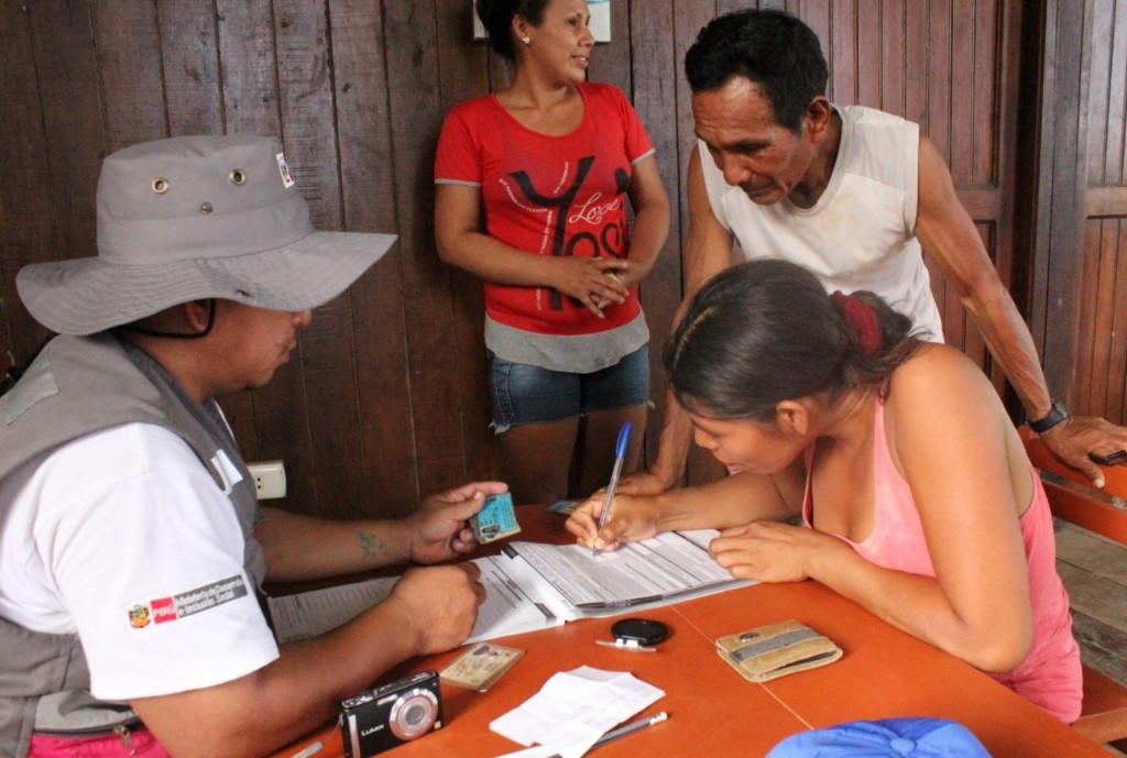 Otorgan clasificación socioeconómica a más de 5,000 hogares indígenas de Loreto.