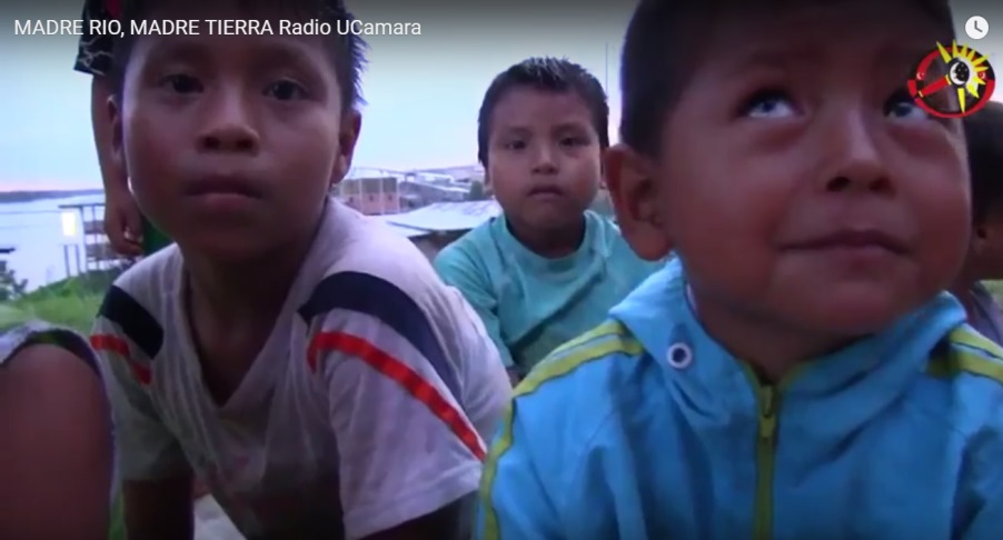 Los niños y niñas, los más vulnerables a todos los daños que se ocasionan a la Amazonía. Imagen: captura de pantalla del video Madre Río, Madre Tierra