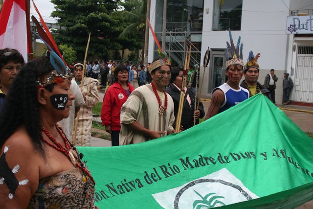 En Madre de Dios habitan comunidades nativas de los pueblos Harákmbut, Machiguenga y Yine. Foto: Internet