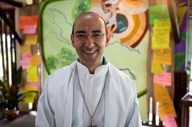 David Martínez de Aguirre Guinea, obispo del Vicariato Apostólico de Puerto Maldonado. Foto: CAAAP