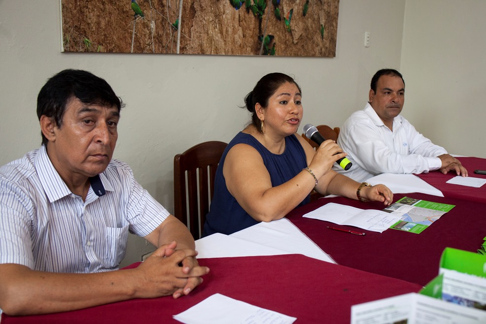 Claricsa Guerra Sandoval, de la Dirección Regional de Comercio Exterior y Turismo (DIRCETUR - Madre de Dios). Foto: CAAAP