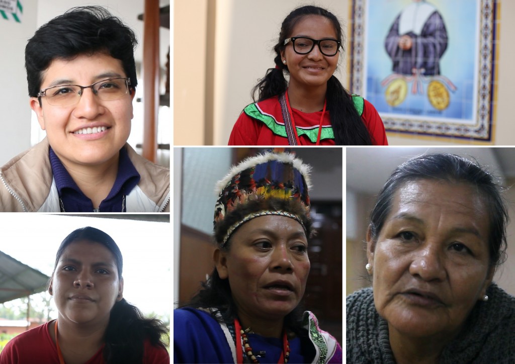 En las asambleas pre-sinodales se está considerando la problemática de las mujeres indígenas como un tema prioritario. Foto: CAAAP