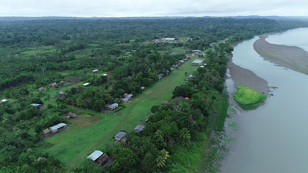 Panorámica de la Amazonía de Ucayali, río Urubamba. Foto: RS