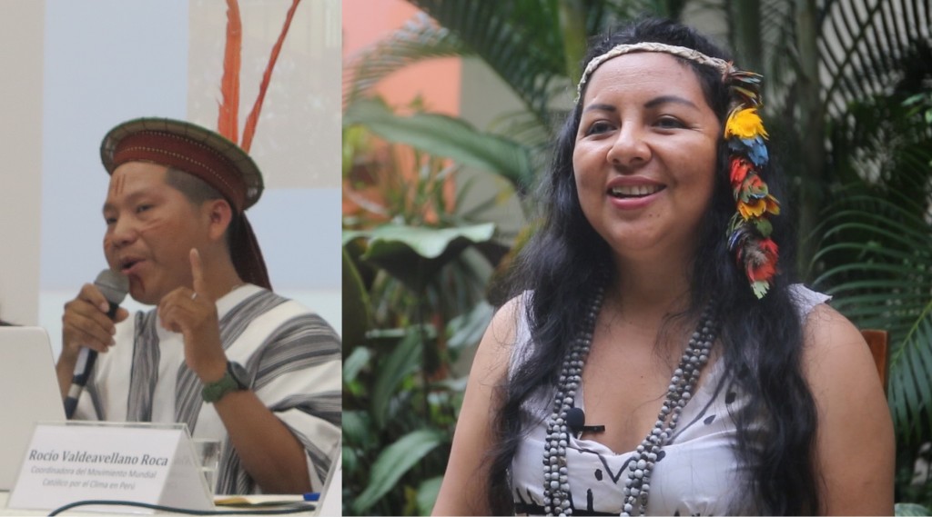 Ambos representantes indígenas son docentes de profesión. Fotos: BGB y DyP