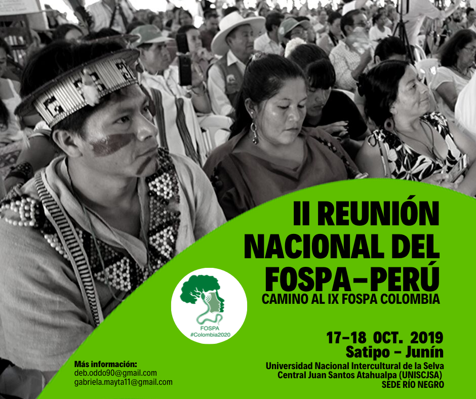 Logo II Reunión Nacional FOSPA_Perú