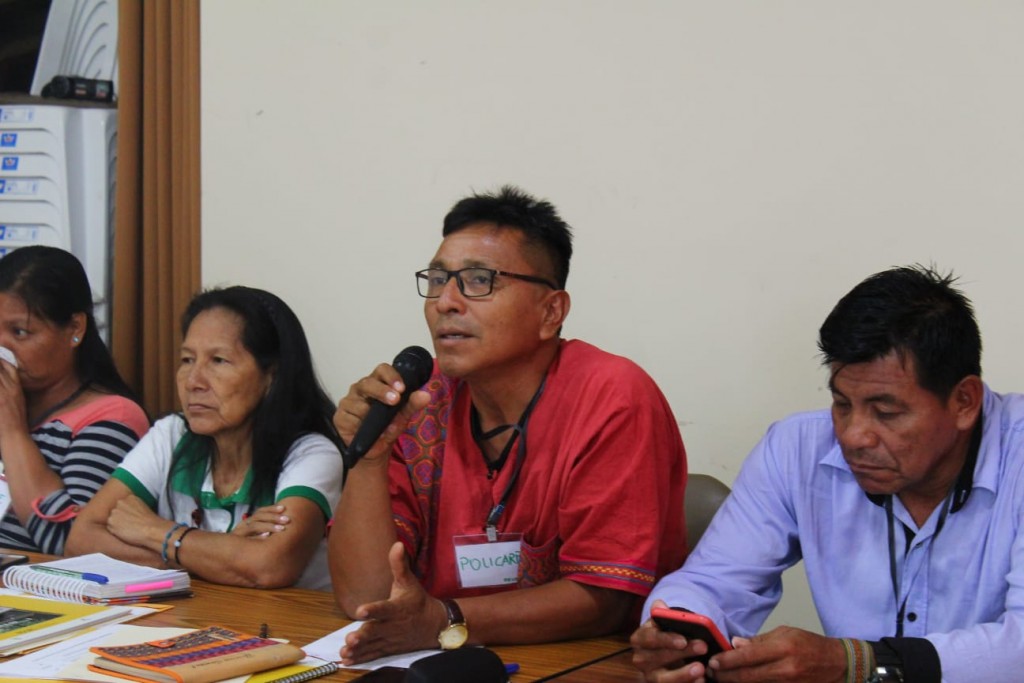 La práctica totalidad de las organizaciones indígenas de la zona afectada estuvieron representadas. Foto: Caaap