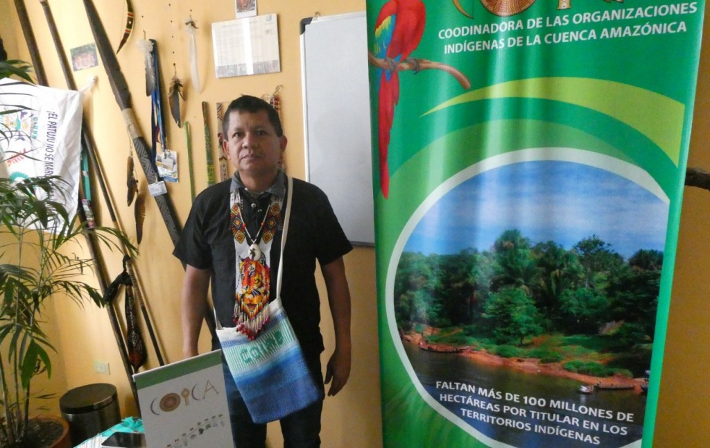 Mirabal es un líder indígena oriundo de Venezuela. Foto: Archivo