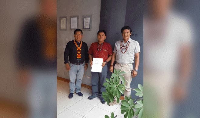 Indígenas presentan al gobierno plan de consulta previa sobre el Lote 192