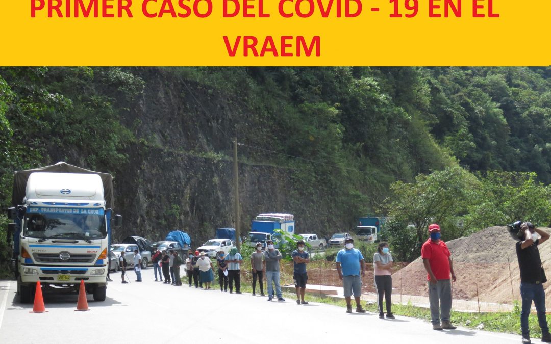 VRAEM: Primer caso de COVID-19 confirmado por DIRESA-Ayacucho