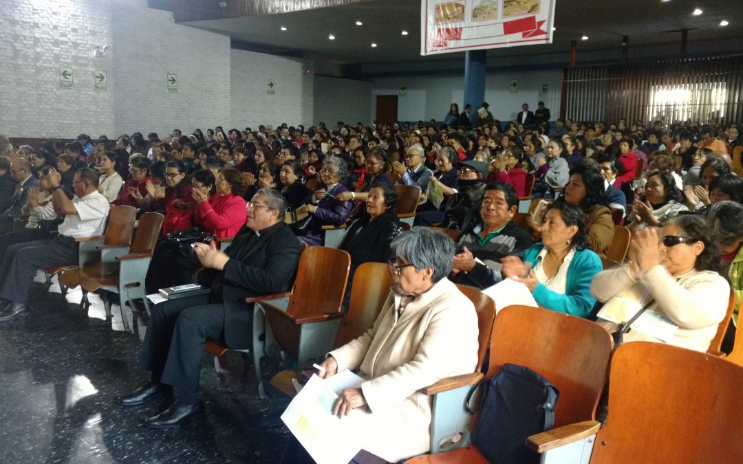 TRUJILLO: Auditorio con más de 700 personas se compromete con la Amazonía y el cuidado de la Casa Común
