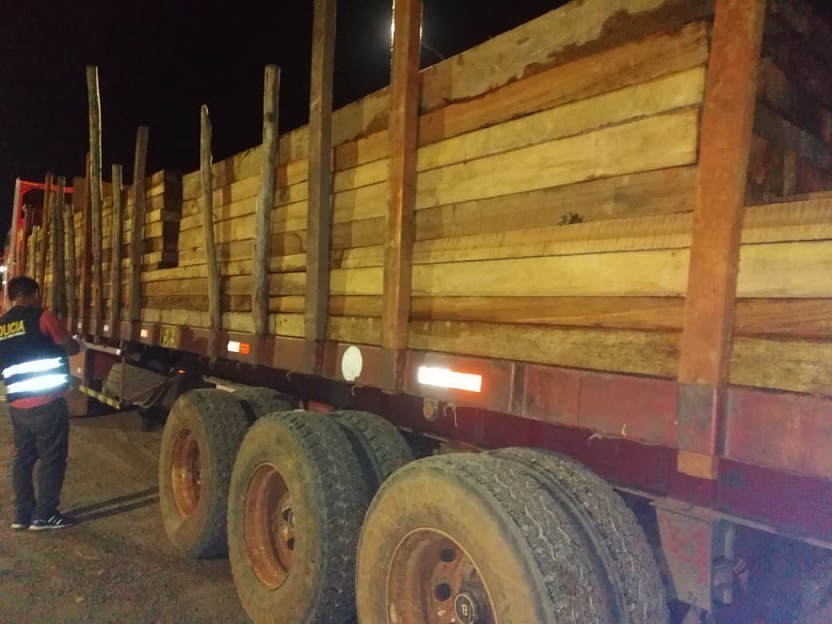 Detienen a exgerentes forestales de Madre de Dios implicados en tráfico ilegal de madera