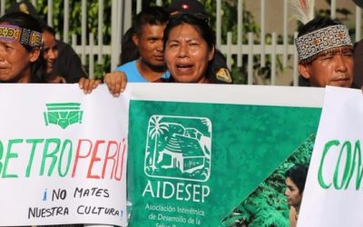 Organizaciones indígenas protestan por derrame de petróleo