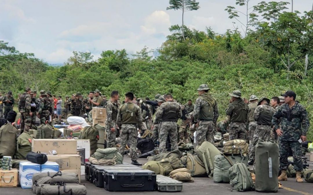 Amazonas: Prorrogan intervención militar en el Cenepa ante el riesgo de retorno de mineros ilegales