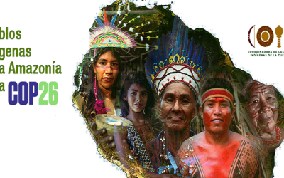 Pueblos indígenas amazónicos en la COP26 alzan la voz por soluciones reales para proteger la Amazonía y el planeta
