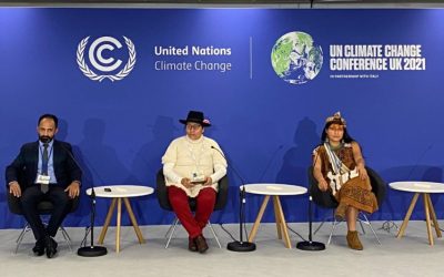 ONAMIAP en la COP26: «Nuestra ciencia ancestral garantiza las vidas presentes y futuras»