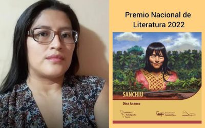 Poemario «Sanchiu» de Dina Ananco gana Premio Nacional de Literatura 2022