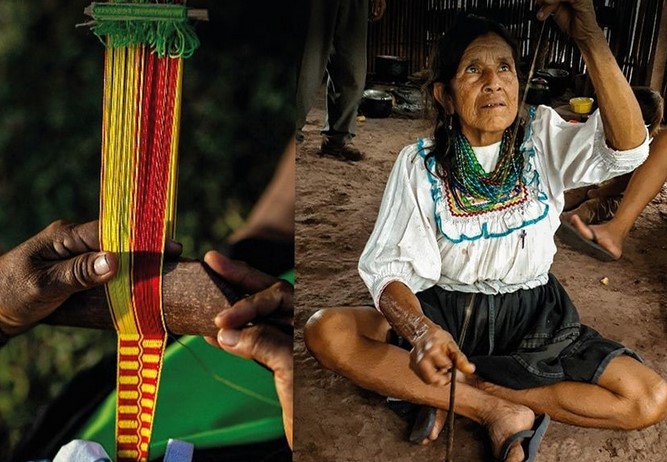 San Martín: Declaran Patrimonio Cultural a saberes del tejido de cintura de los cintos chumbi y watu