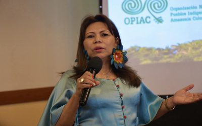 Lideresa indígena del pueblo Uitoto es elegida como primera mujer coordinadora de la COICA